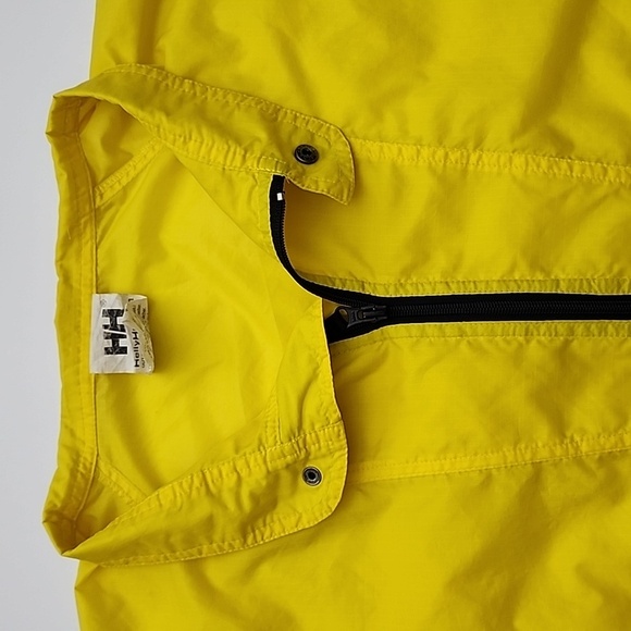 Helly Hansen Women's Yellow Packable Zip Up Golf Jacket Lightweight Size Medium - Picture 9 of 16